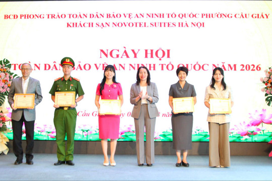 Phường Cầu Giấy: Xây dựng "thế trận lòng dân" vững chắc từ cơ sở