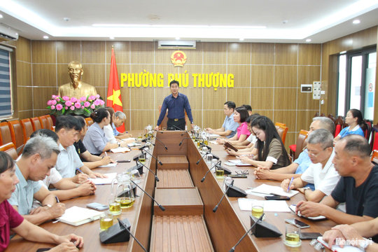 Phường Phú Thượng tăng tốc cập nhật, chuẩn hóa dữ liệu đất đai