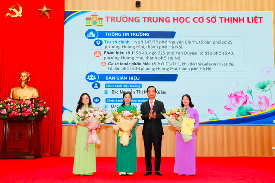 Phường Hoàng Mai còn 6 trường công lập sau sắp xếp cơ sở giáo dục