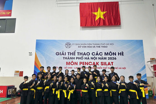 Xã Trần Phú giành 22 huy chương tại Giải thể thao các môn hè Hà Nội 2026