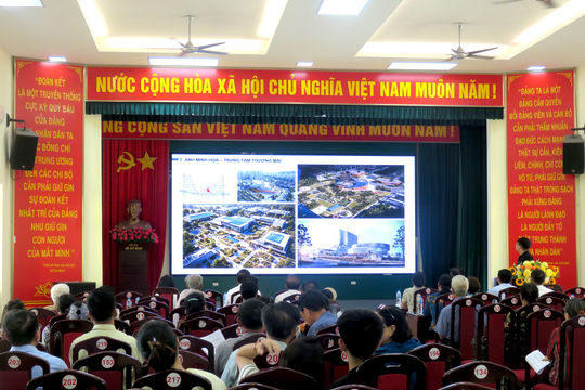 Xã Thiên Lộc lấy ý kiến điều chỉnh quy hoạch Khu đô thị G19