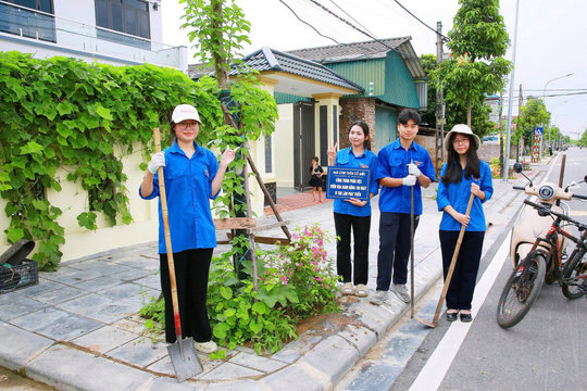 Xã Thư Lâm: Chung sức làm đẹp quê hương từ những điều bình dị