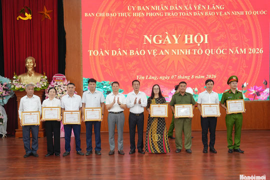 Xã Yên Lãng: Xây dựng thế trận an ninh nhân dân vững chắc từ cơ sở
