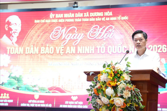 Xã Dương Hòa thành lập 18 Tổ bảo vệ an ninh, trật tự ở cơ sở