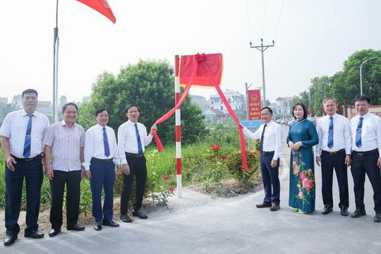 Xã Hưng Đạo tháo gỡ điểm nghẽn, đẩy nhanh giải ngân đầu tư công