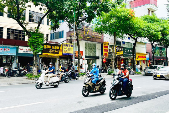 Bắc Bộ oi nóng, độ ẩm không khí giảm thấp
