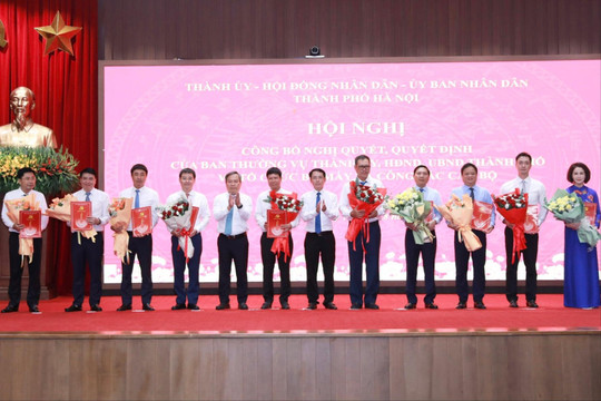 Đồng chí Nguyễn Thanh Liêm giữ chức Giám đốc Cơ quan Báo và Phát thanh, Truyền hình Hà Nội