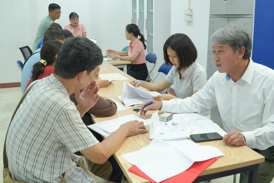Phường Thanh Xuân gấp rút hoàn thiện dữ liệu đất đai