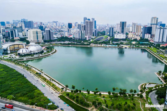 Công viên An Hòa - điểm nhấn xanh phía Tây Hà Nội