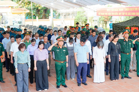 Xã Trung Giã nỗ lực tìm lại tên cho các Anh hùng liệt sĩ