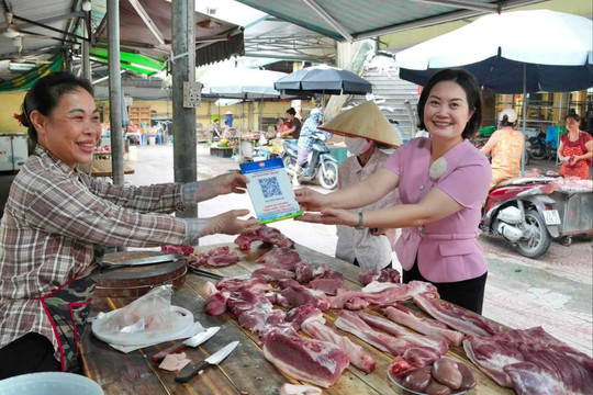 "Chợ số, tuyến đường số"-Cách làm mới về giao thương ở xã Hoài Đức
