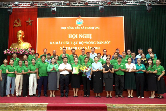 Xã Thanh Oai ra mắt Câu lạc bộ Nông dân số