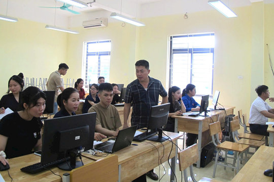 Hòa Phú dồn lực làm sạch dữ liệu đất đai