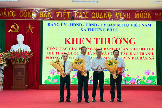 Thượng Phúc đẩy nhanh giải phóng mặt bằng Dự án Khu đô thị thể thao Quốc tế Hà Nội