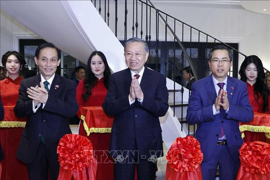 Tổng Bí thư, Chủ tịch nước Tô Lâm dự lễ khánh thành Nhà Việt Nam, gặp gỡ cộng đồng người Việt Nam tại Australia và Solomon
