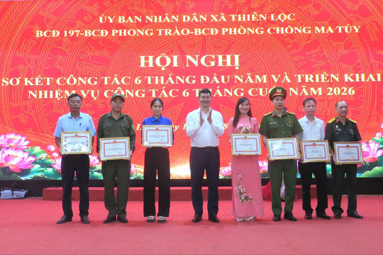 Thiên Lộc phát huy hiệu quả ba ban chỉ đạo về an ninh, trật tự