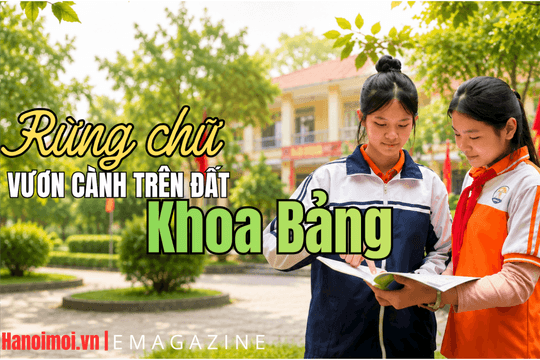 "Rừng chữ" vươn cành trên đất khoa bảng