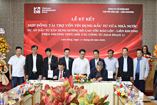 VDB cho vay tối đa 4.978 tỷ đồng, mở thêm nguồn lực triển khai cao tốc Bảo Lộc - Liên Khương