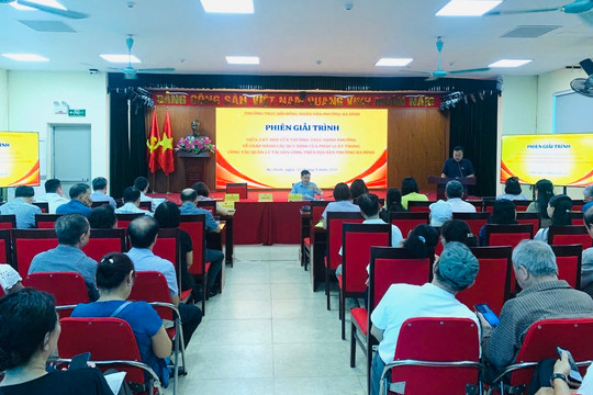 Phường Ba Đình quyết liệt xử lý tài sản công sử dụng chưa hiệu quả