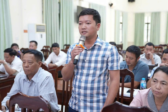 Xã Phú Cát đẩy nhanh làm sạch dữ liệu gần 80.000 thửa đất