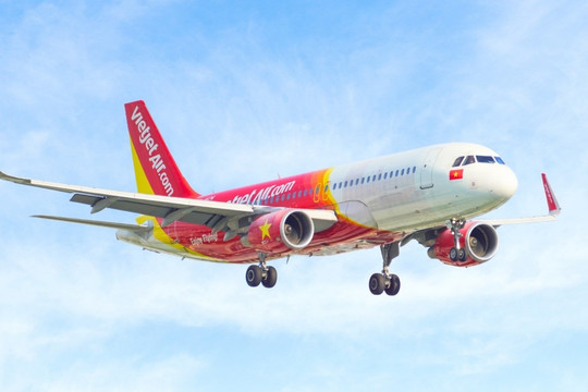 Vietjet tăng 82.000 chỗ, sẵn sàng phục vụ cao điểm Quốc khánh 2-9