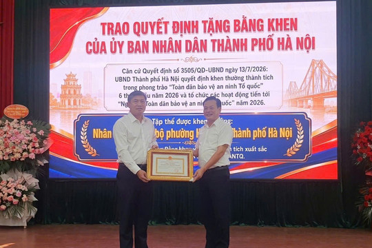 Phường Hồng Hà tổ chức “Ngày hội Toàn dân bảo vệ an ninh Tổ quốc năm 2026”