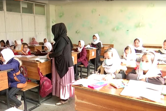 UNESCO cảnh báo hơn 2,4 triệu nữ sinh Afghanistan bị tước cơ hội học tập