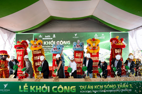 Khởi công dự án kho xưởng xanh hơn 130.000m2
