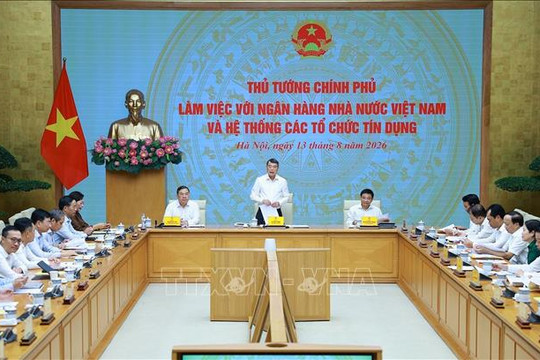 Thủ tướng Lê Minh Hưng: Điều hành chính sách tiền tệ phải bảo đảm ổn định vĩ mô, hỗ trợ tăng trưởng