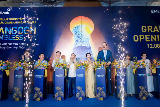 Van Gogh Timeless chính thức mở cửa: Khi nghệ thuật, công nghệ và cảm xúc cùng giao hòa