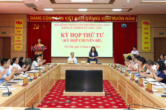 Phường Cầu Giấy tối ưu hóa nguồn lực phát triển và sắp xếp mạng lưới giáo dục