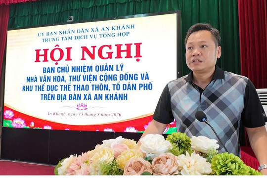 Xã An Khánh nâng cao hiệu quả hoạt động Nhà văn hóa
