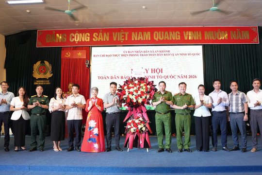Ngày hội Toàn dân bảo vệ an ninh Tổ quốc xã An Khánh