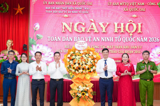 Quốc Oai lan tỏa sức mạnh Nhân dân trong phong trào toàn dân bảo vệ an ninh Tổ quốc