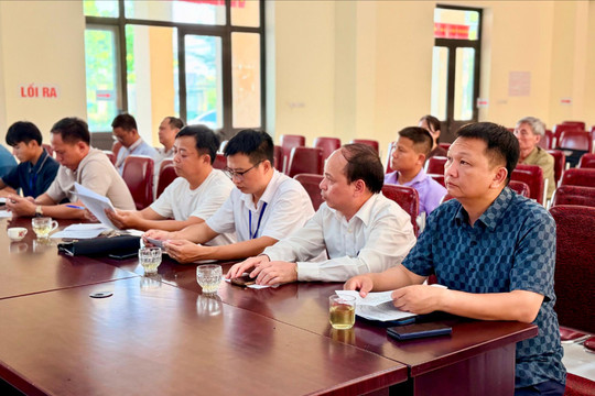 Phúc Thịnh: Quyết liệt vận động bàn giao mặt bằng dự án đấu giá đất thôn Đoài 2