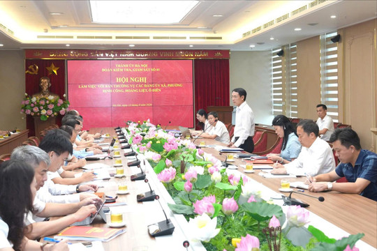 Hiệu quả công tác cán bộ phải được đo bằng kết quả phát triển kinh tế - xã hội