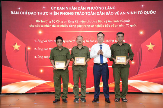 Phường Láng: Củng cố thế trận an ninh nhân dân từ cơ sở