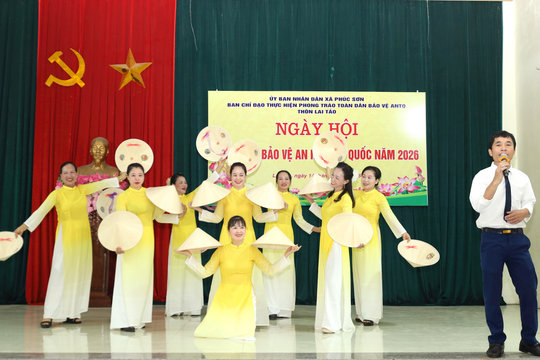 Xây dựng “thế trận lòng dân” ở Lai Tảo