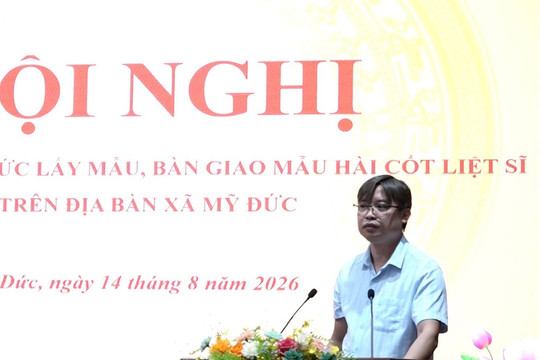 Xã Mỹ Đức nỗ lực xác định danh tính hài cốt liệt sĩ