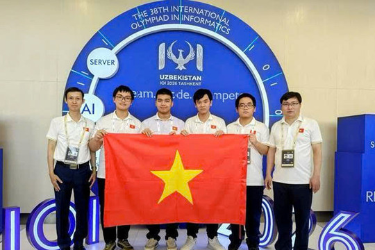 Việt Nam thuộc nhóm 8 quốc gia dẫn đầu tại Olympic tin học quốc tế 2026