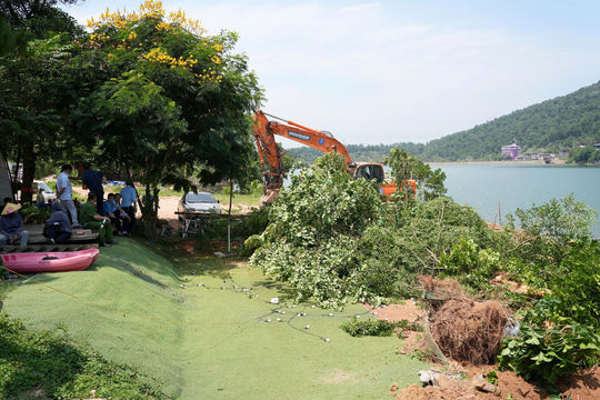 Kim Anh: Không để vi phạm đất đai ở hồ Đồng Đò trở thành “chuyện đã rồi”