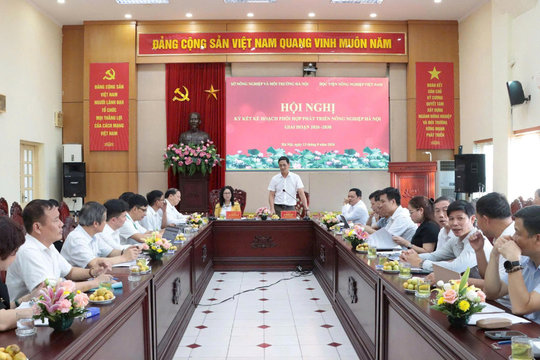 Hợp tác phát triển nông nghiệp Thủ đô theo hướng công nghệ cao, bền vững