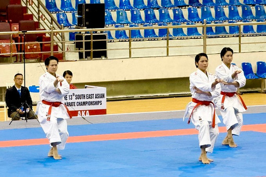 Tuyển karate Việt Nam đến Nhật Bản sớm, hướng tới mục tiêu bảo vệ Huy chương vàng ASIAD