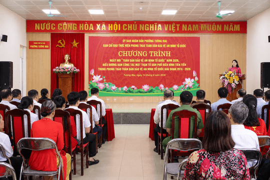 Phường Tương Mai: Không để hình thành “điểm nóng”, phức tạp về an ninh, trật tự