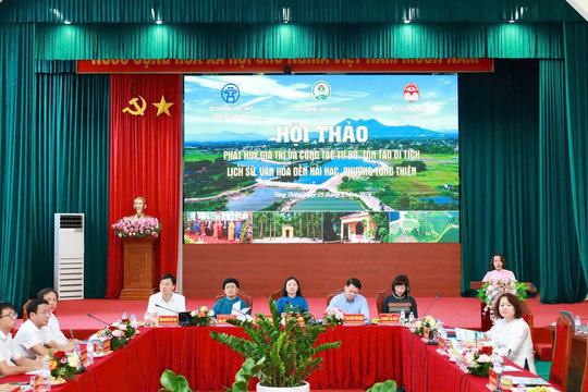 Tùng Thiện: Gìn giữ giá trị Đền Hải Hạc từ cộng đồng