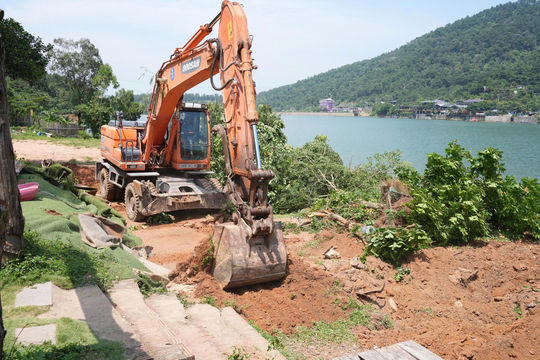Hà Nội: Làm rõ trách nhiệm để phát sinh vi phạm xây dựng khu vực hồ Đồng Đò
