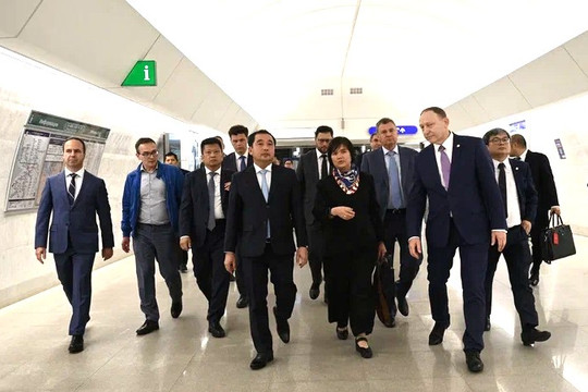 Kinh nghiệm xây dựng Metro của Saint Petersburg rất hữu ích với Hà Nội và thành phố Hồ Chí Minh