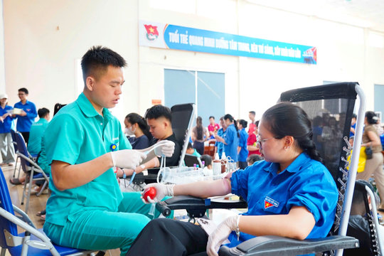 Quang Minh tiếp nhận hơn 500 đơn vị máu trong Ngày hội hiến máu tình nguyện đợt II năm 2026