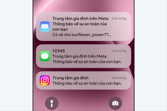 Instagram gửi cảnh báo liên quan đến tìm kiếm nhạy cảm của trẻ