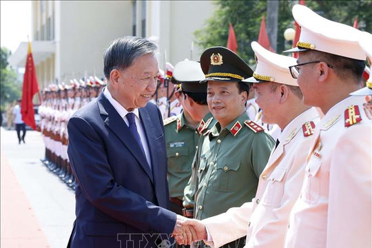 Tổng Bí thư, Chủ tịch nước Tô Lâm: Đưa Học viện Kỹ thuật và Công nghệ an ninh đi đầu trong nghiên cứu công nghệ chiến lược